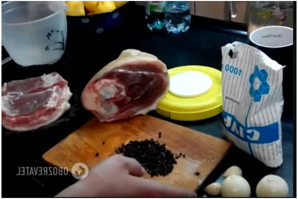Как приготовить рассол для копчения мяса Как приготовить рассол для копчения мяса