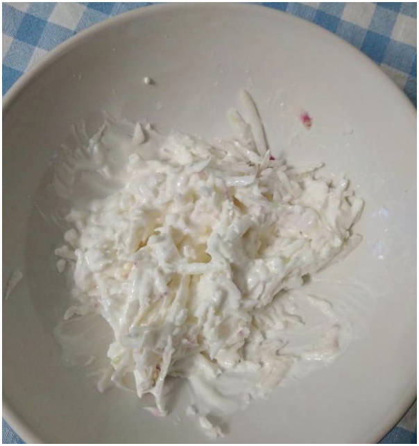Салат из красной редьки Салат из красной редьки