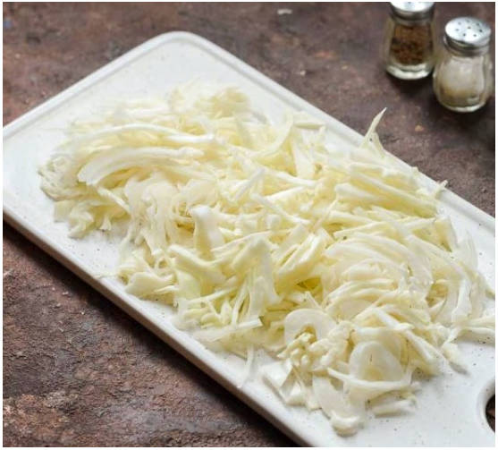 Салат из капусты и редьки