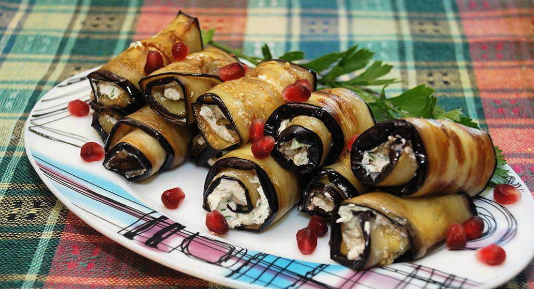 Баклажаны с сыром фета