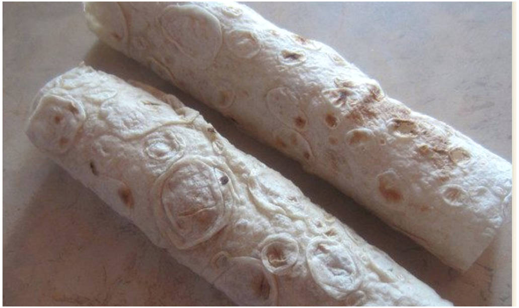 Пирожки из лаваша с яблоками на сковороде