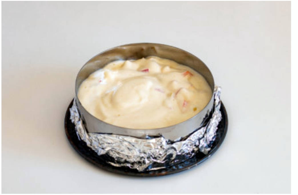 ПП шарлотка из рисовой муки без сахара с яблоками в духовке