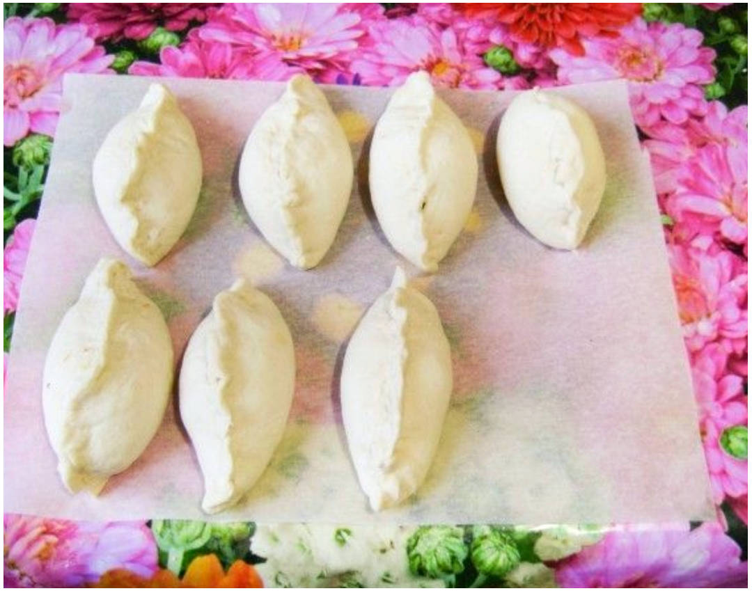 Пирожки с тыквой и яблоками
