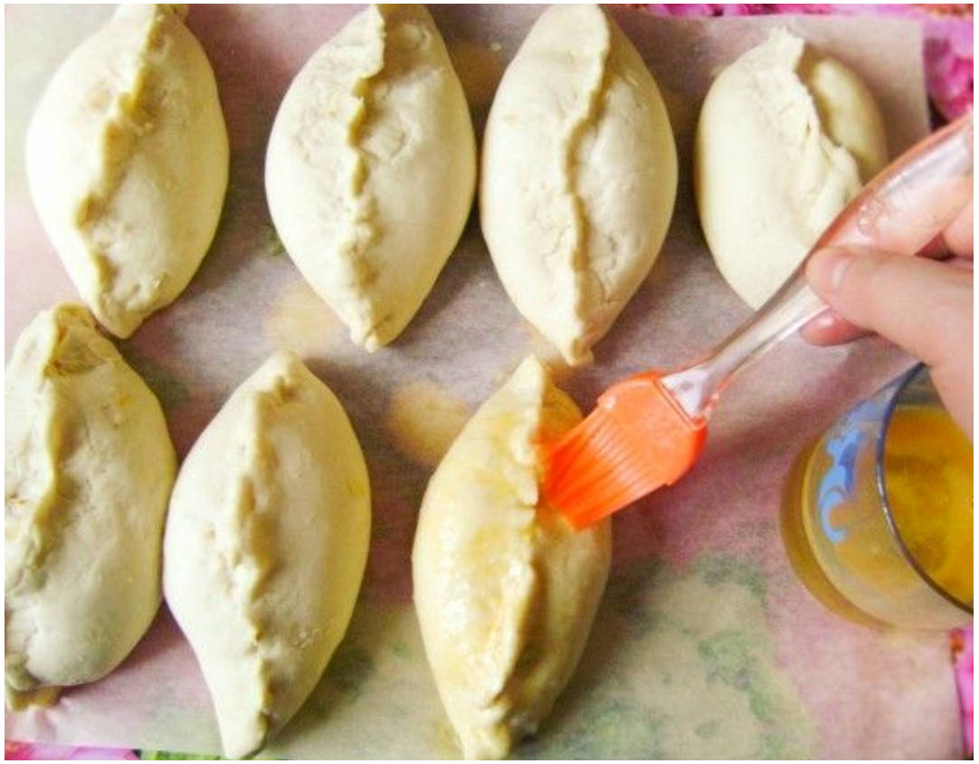 Пирожки с тыквой и яблоками