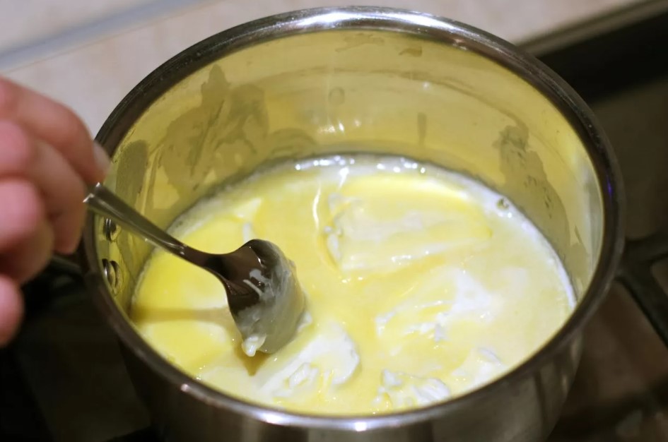 Кето шарлотка с яблоками