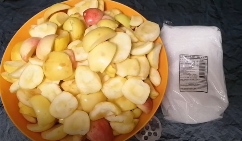 Повидло из яблок через мясорубку без стерилизации на зиму