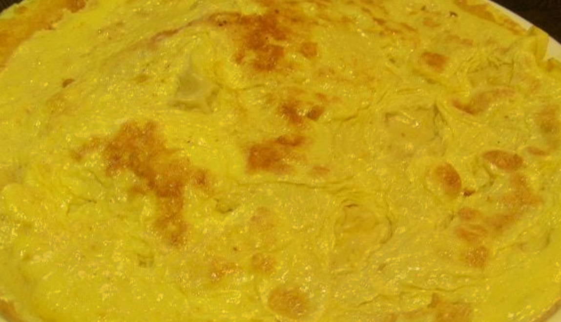 Блинный салат с куриной грудкой