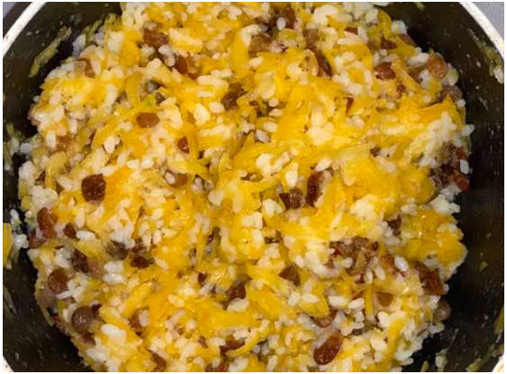 Пирожки с тыквой и рисом