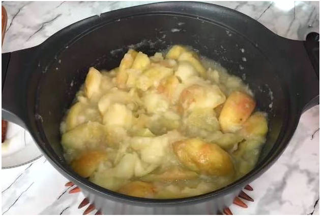 Густое повидло из яблок с сахаром на зиму в домашних условиях