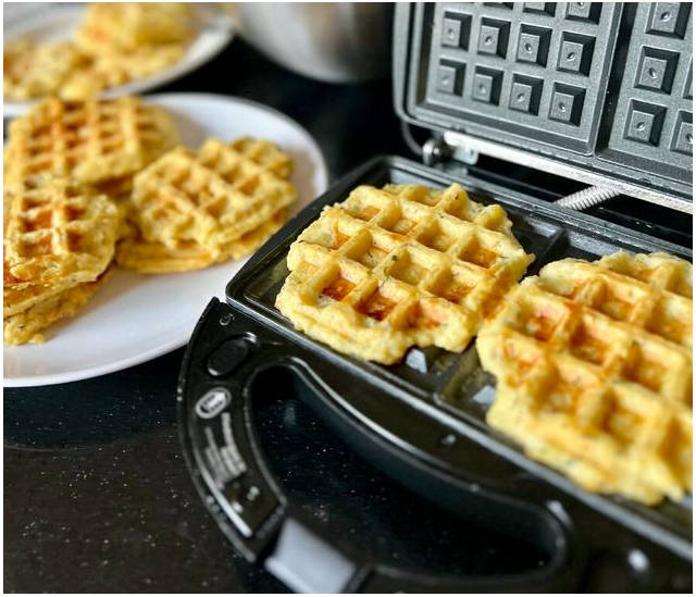 Картофельные вафли в мультипекаре Редмонд