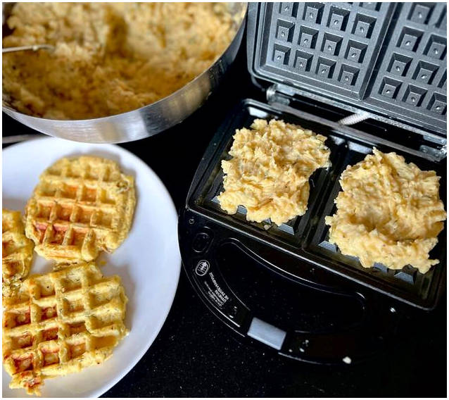 Картофельные вафли в мультипекаре Редмонд