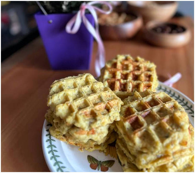 Картофельные вафли в мультипекаре Редмонд