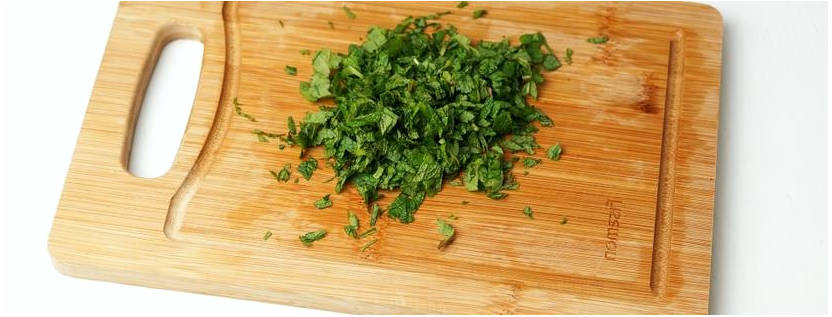 Арабский салат с булгуром и зеленью