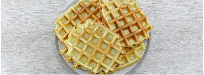 Творожные вафли в вафельнице