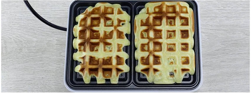 Творожные вафли в вафельнице