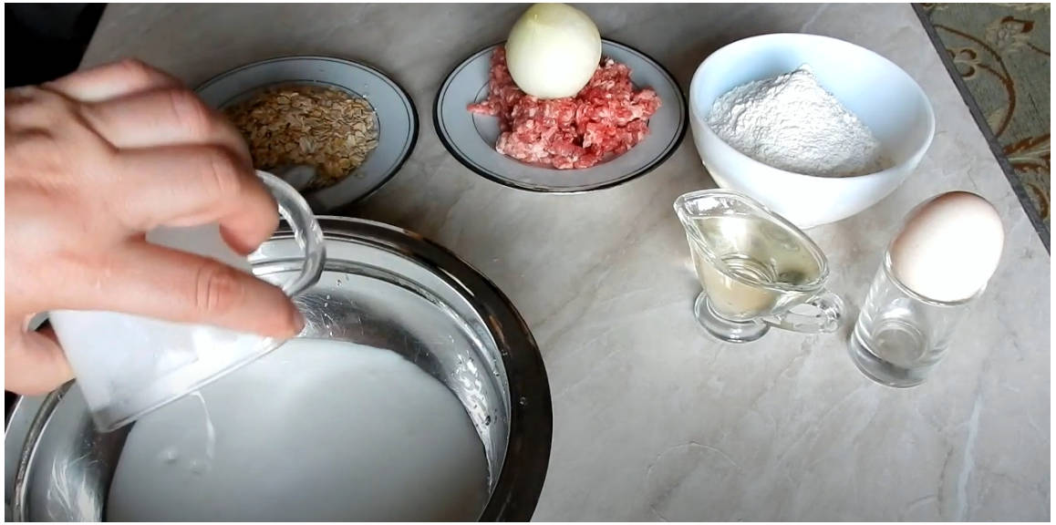 Вафли с фаршем в вафельнице