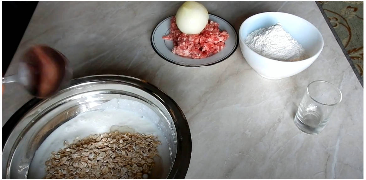 Вафли с фаршем в вафельнице