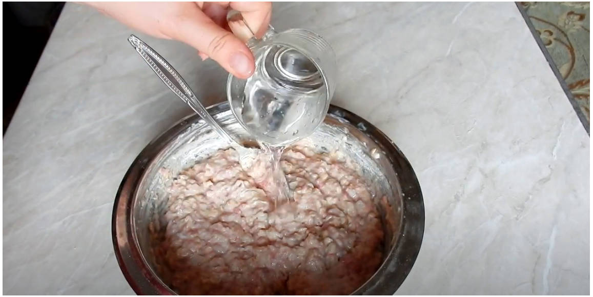 Вафли с фаршем в вафельнице