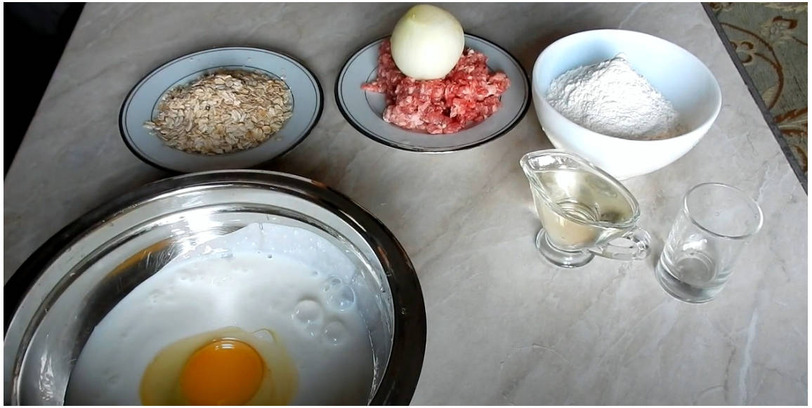 Вафли с фаршем в вафельнице