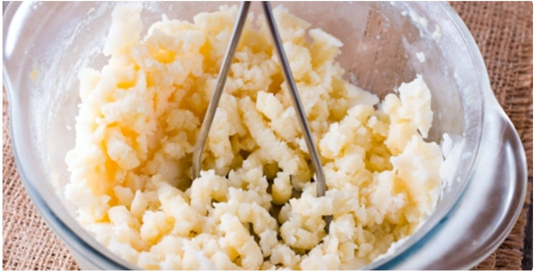 Вафли с картошкой в вафельнице