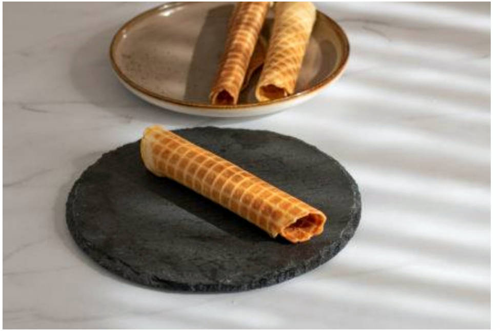 Вафли со сгущёнкой в вафельнице