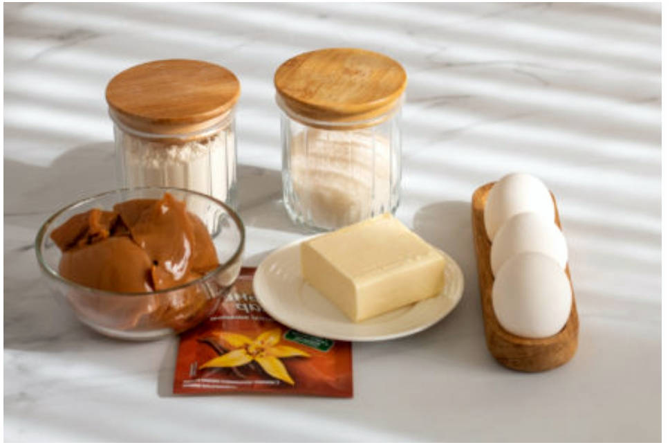 Вафли со сгущёнкой в вафельнице