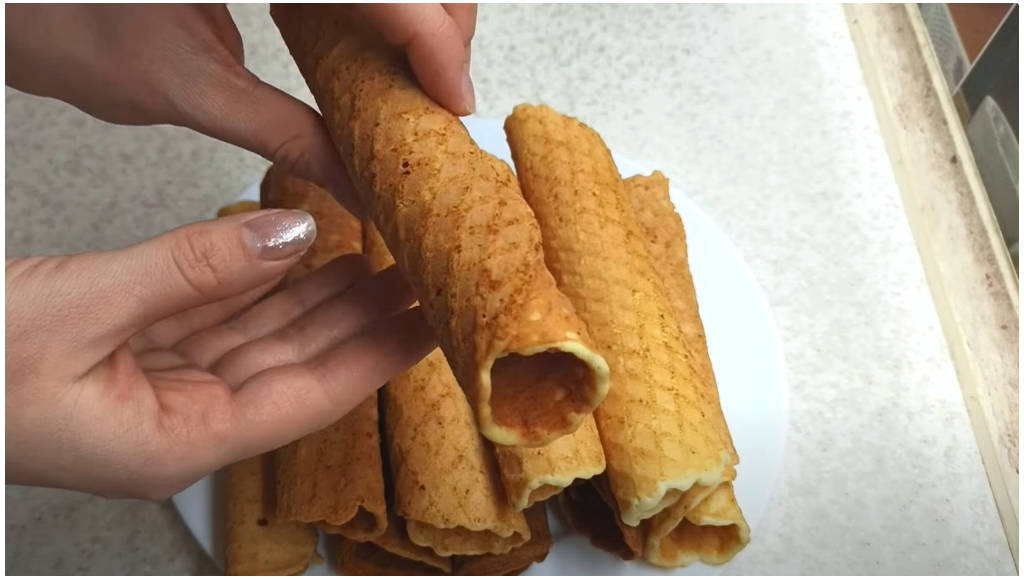 Вафли на воде