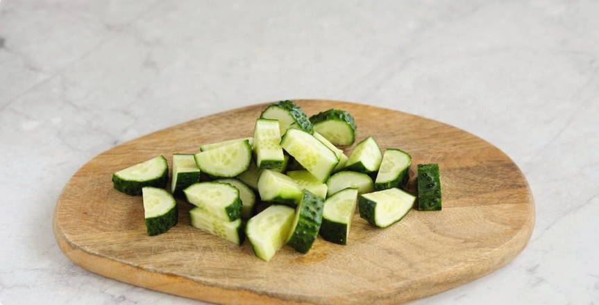 Греческий салат с морепродуктами