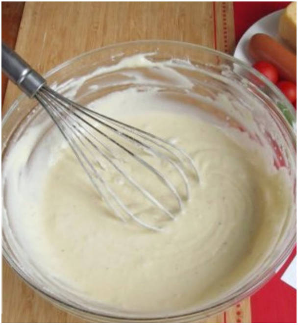 Вафли-пицца в вафельнице