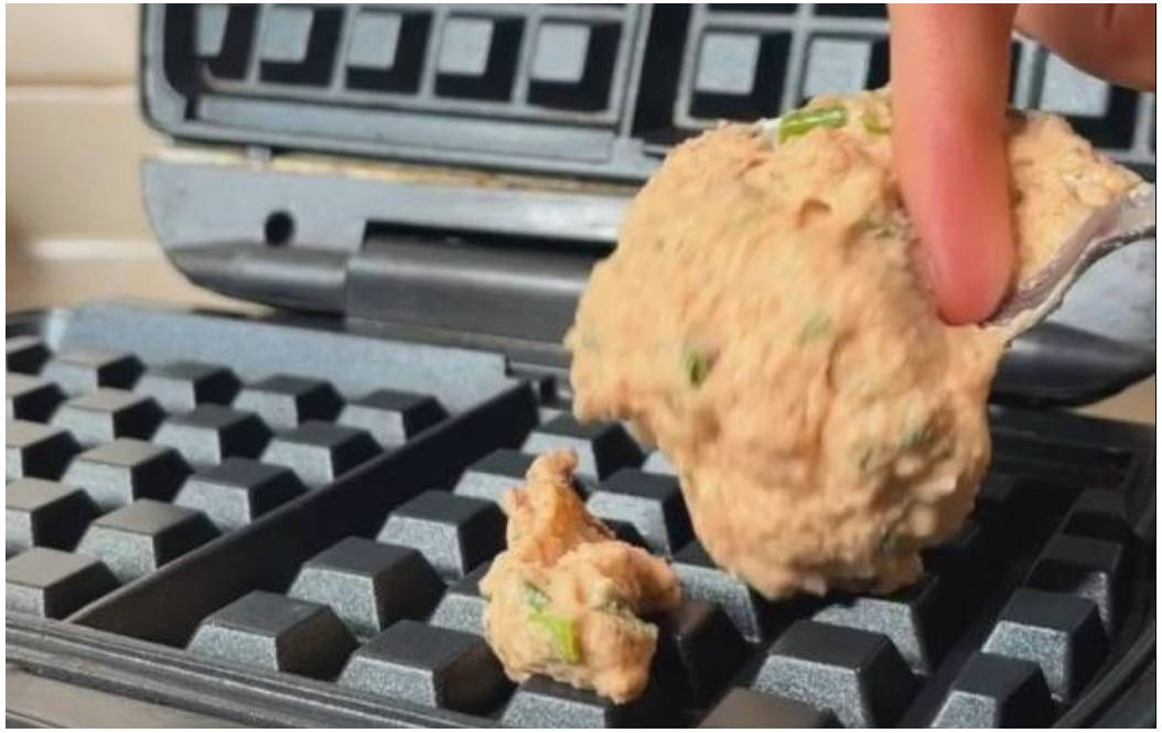 Чечевичные вафли