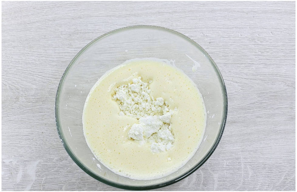 Вафли из творога в вафельнице