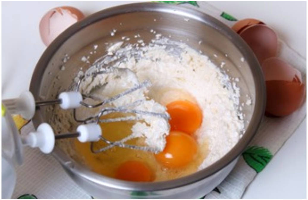 Толстые вафли в вафельнице