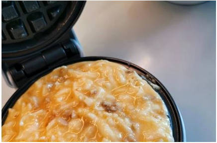 Сырные кето вафли