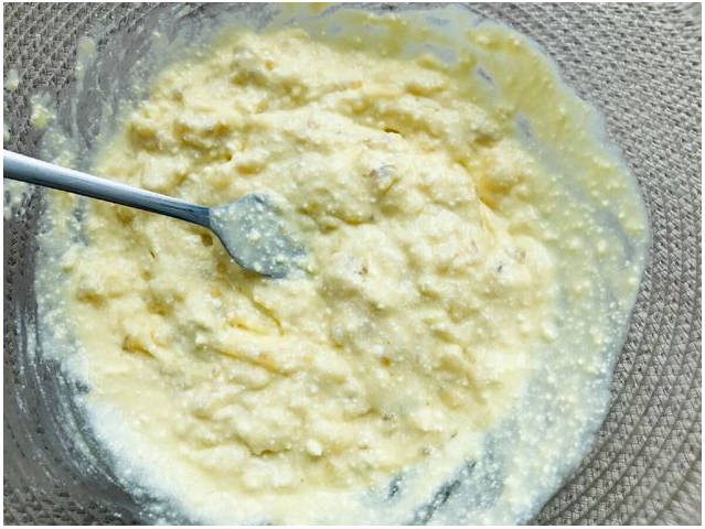 Творожные вафли без яиц