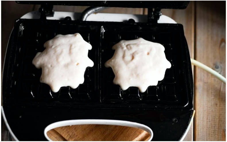 Вафли на йогурте