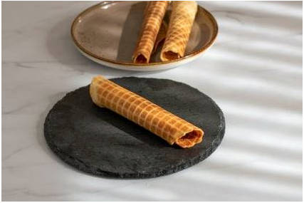 Вафли с вареной сгущенкой