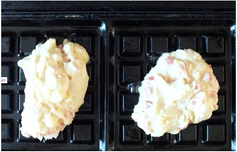 Картофельные вафли в мультипекаре