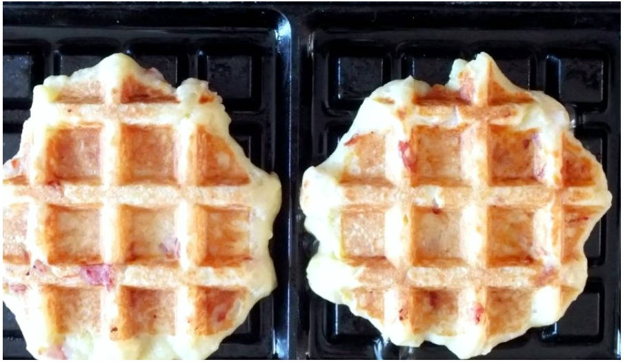 Картофельные вафли в мультипекаре