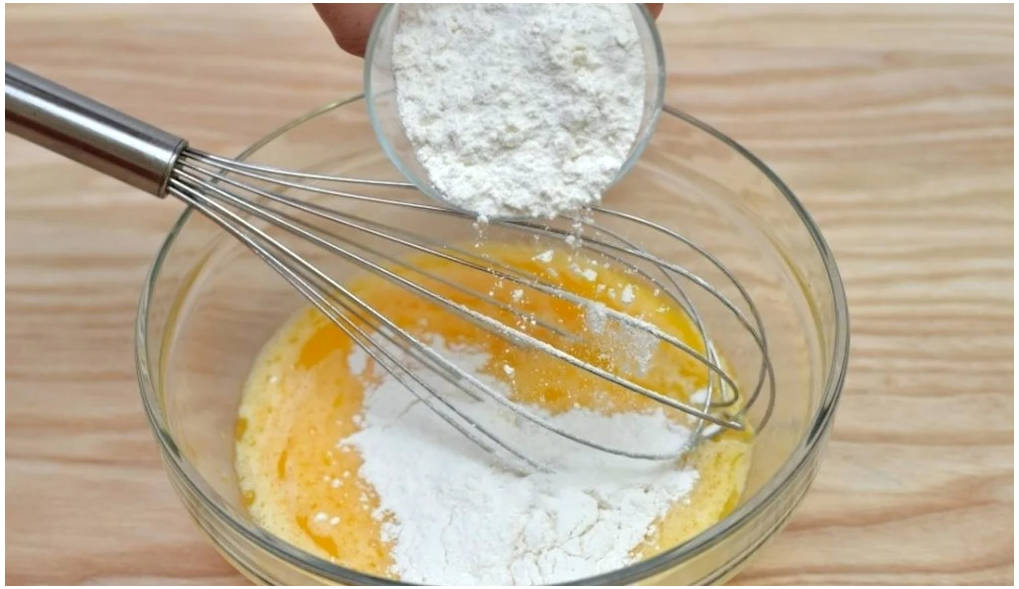 Вафли на сметане в вафельнице