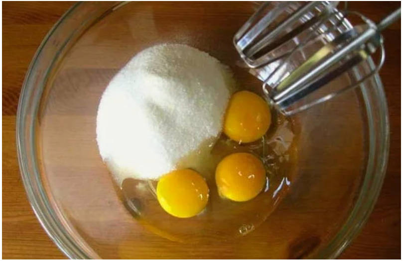 Вафли на сметане в вафельнице