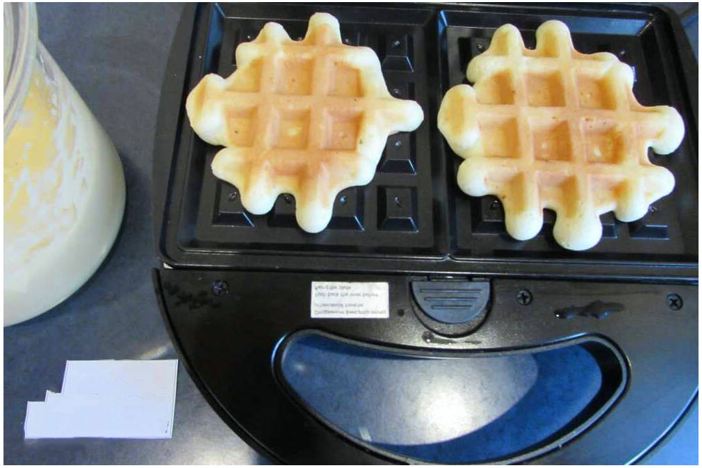 Вафли в мультипекаре Редмонд