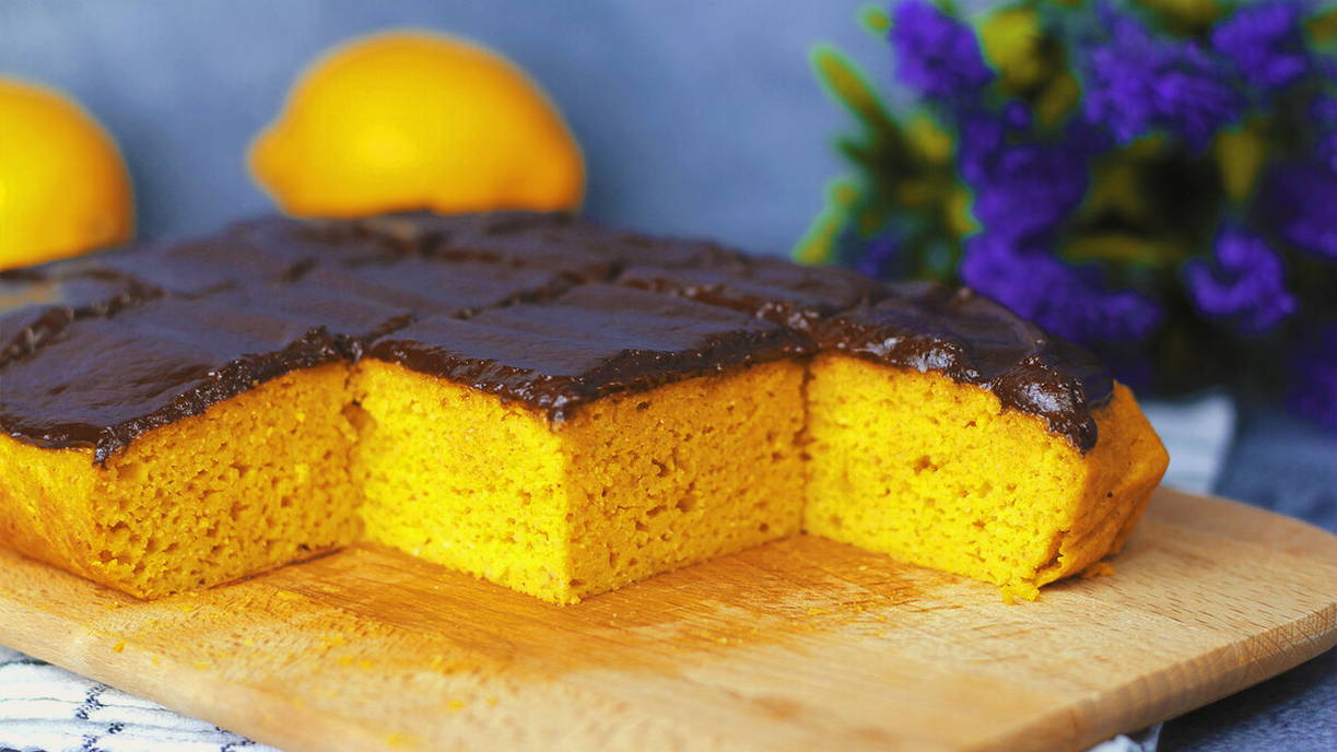 Морковный пирог без сахара