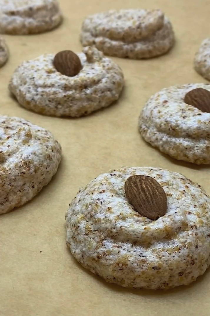 Миндальное печенье без сахара