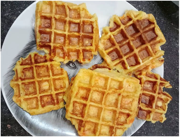 Вафли для детей в вафельнице