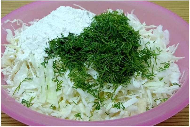 Капустные вафли в вафельнице