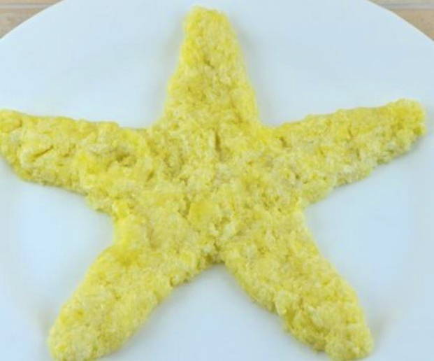 Крабовый салат с красной рыбой