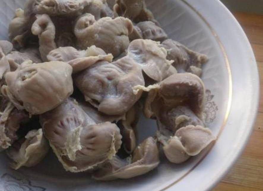 Маринованные куриные желудки в соевом соусе