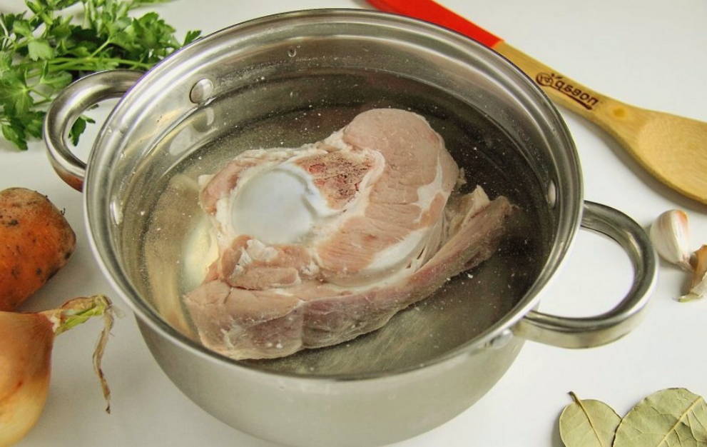 Зимний салат с мясом говядины