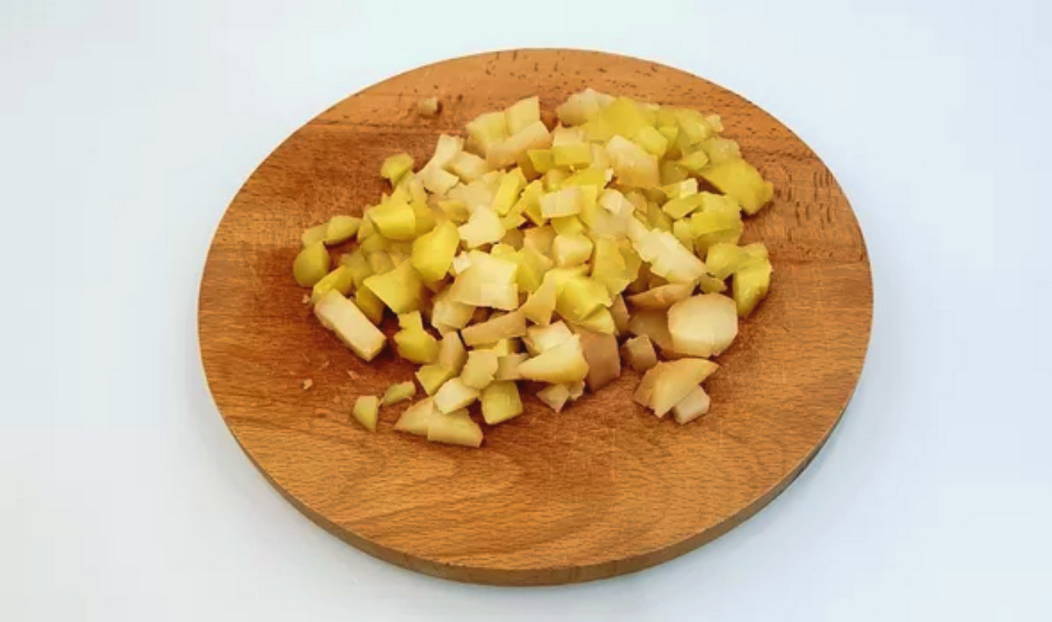 Зимний салат с мясом говядины