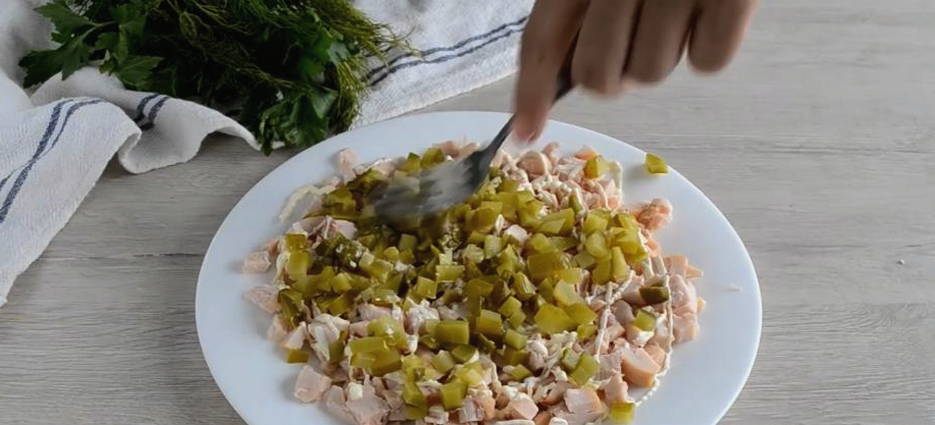 Салат «Изабелла» с корейской морковью